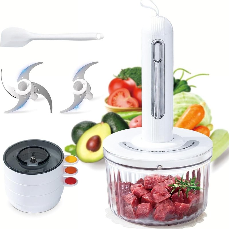Multi-Function Immersion Blender for Baby Food - Cordless & Variable Speed