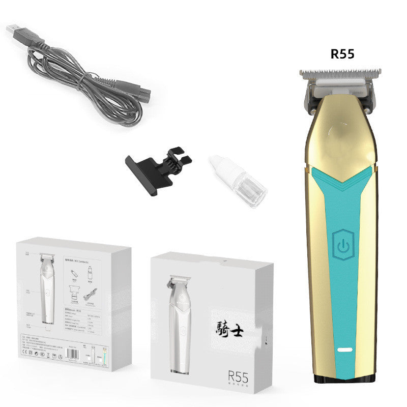 Professional Hair Clipper with Titanium Alloy Blades