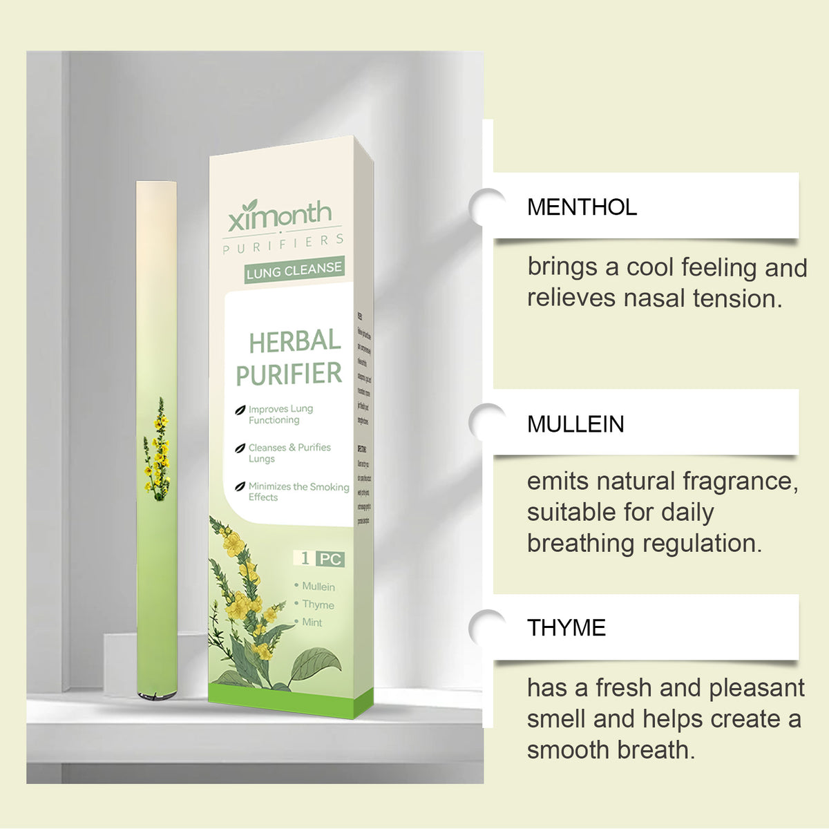Breathing Relaxation Stick - Herbal Respiratory Care