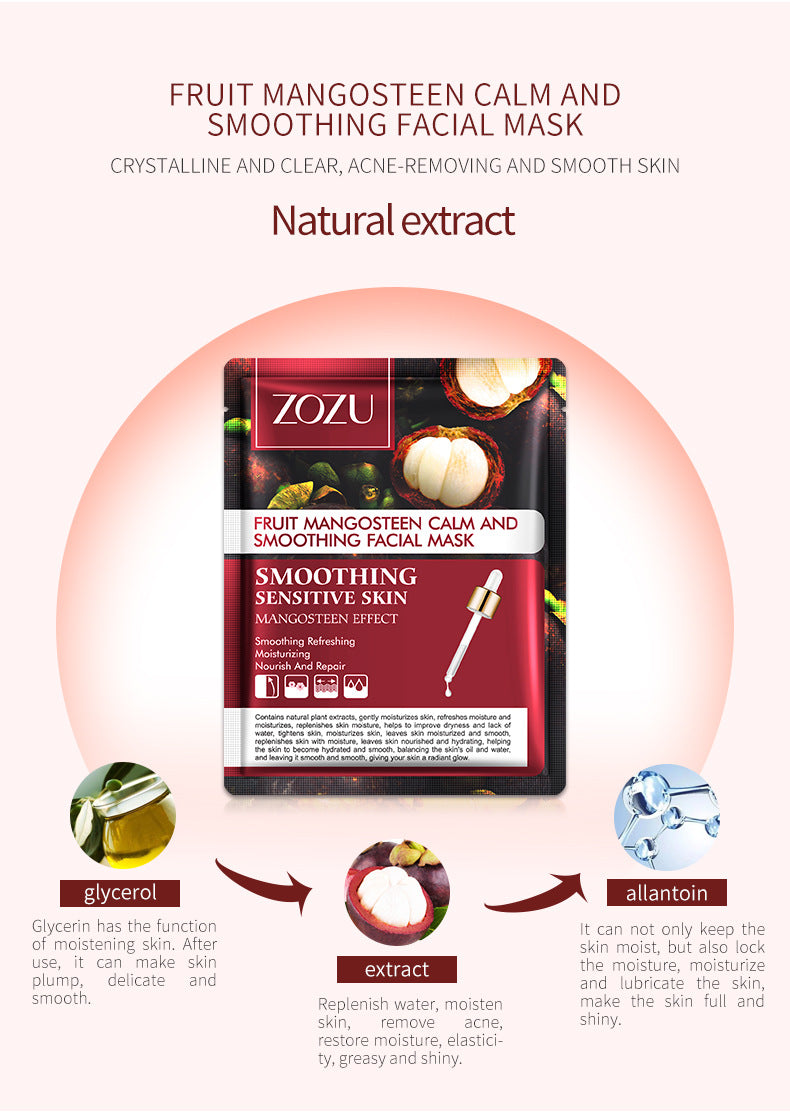 Fruit Flavor Hydrating Facial Mask for All Skin Types - Nourishing Skin Care
