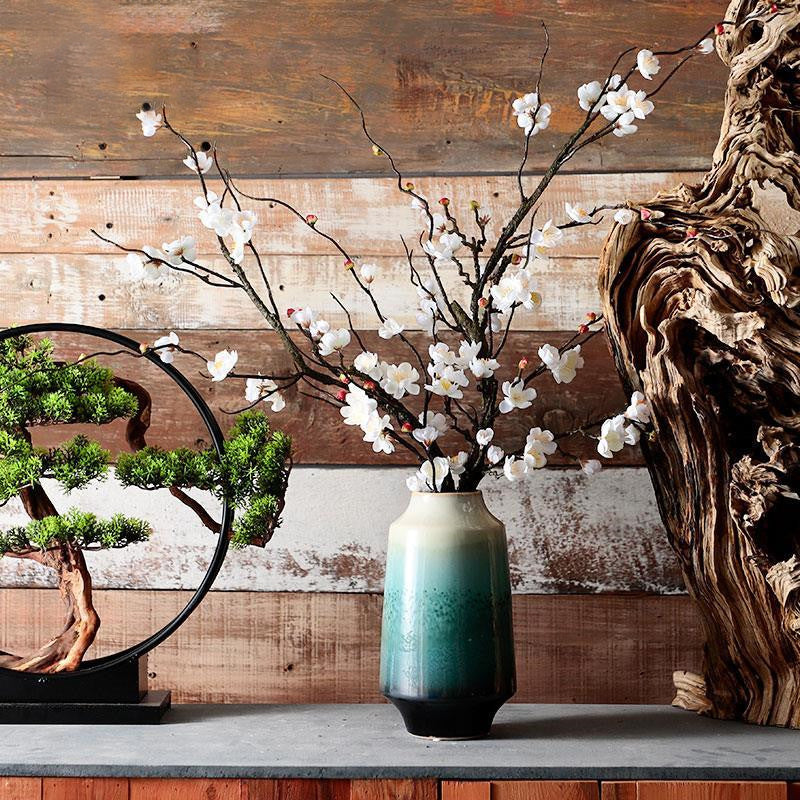 Chinese Style Ceramic Vase for Living Room Decor Multiple Sizes