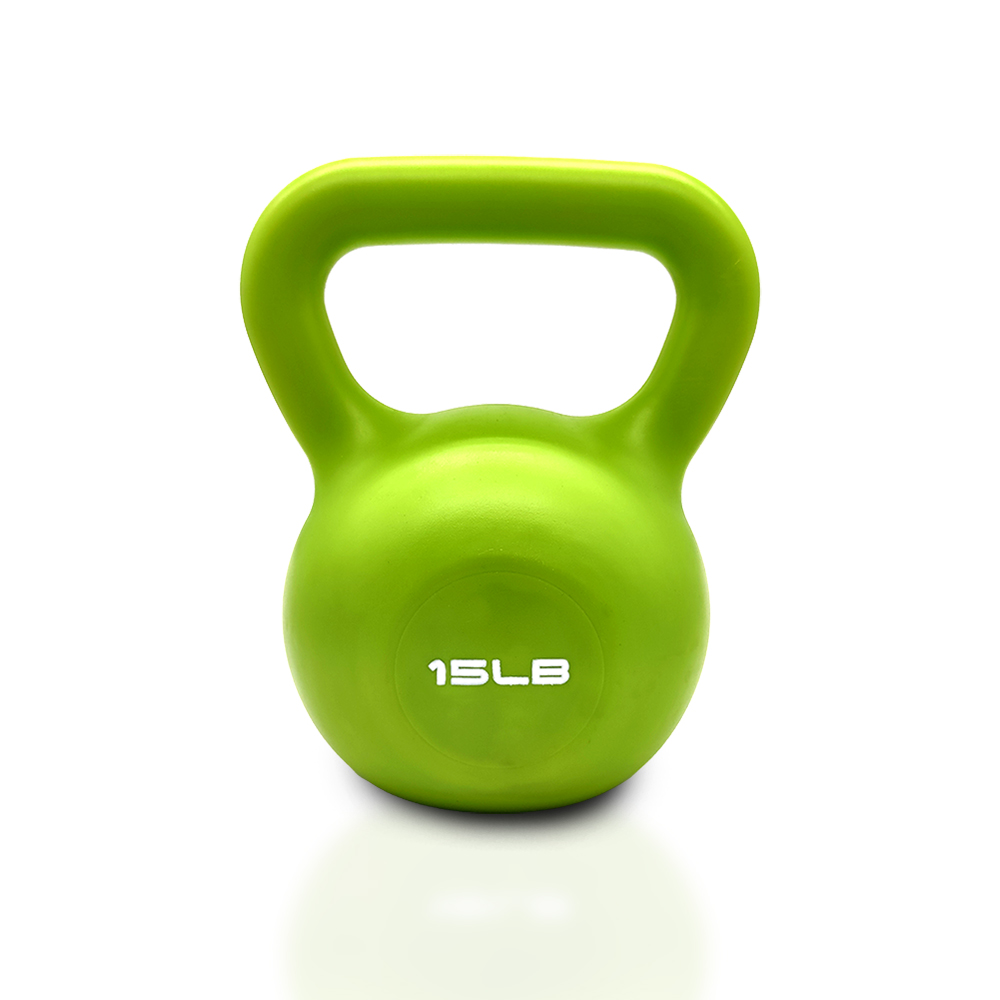 15lbs Kettlebell Set for Strength Training - Green