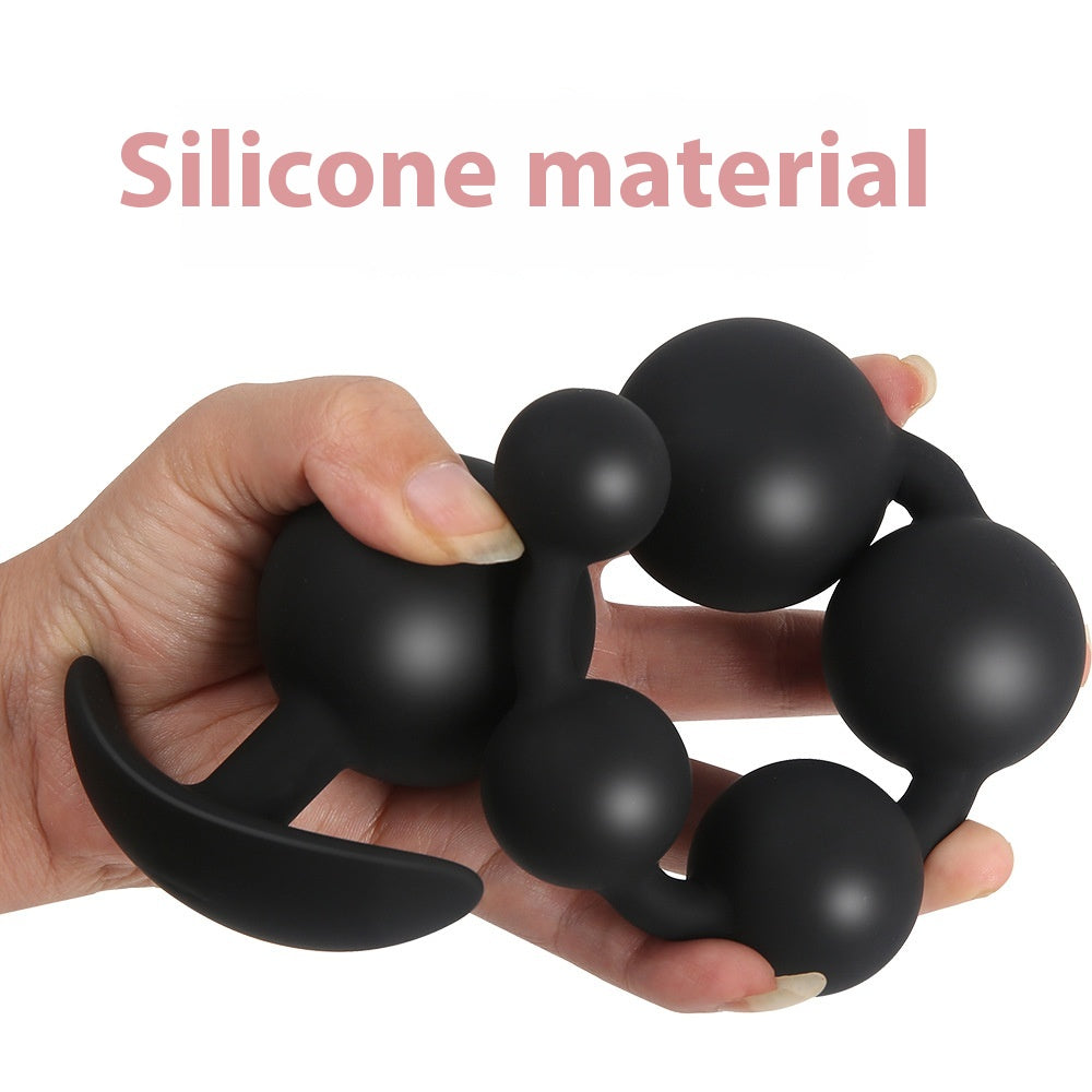 Silicone Bead Butt Plug Water Drop - Adult Wellness Sex Toy