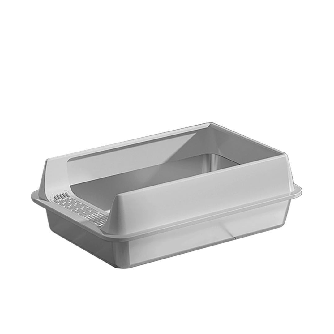 Stainless Steel Cat Litter Box - Large & Durable Pet Furniture