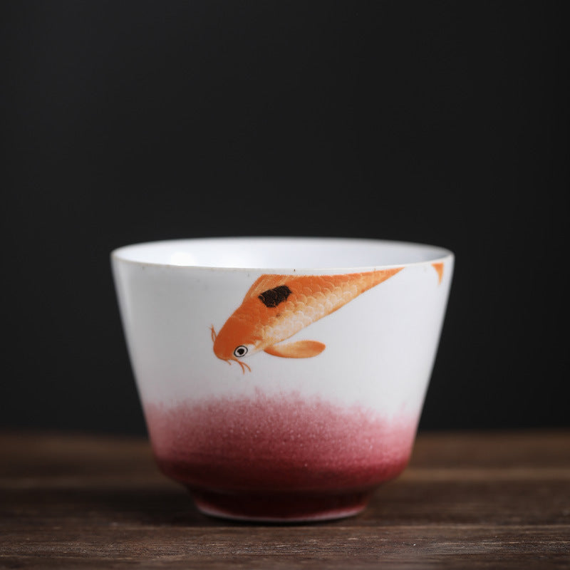 Japanese Style Handmade Ceramic Tea Cup Set - Multiple Styles
