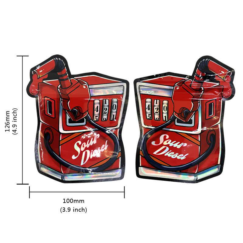 Plastic Packaging Bags with Cartoon Irregular Shapes for Food & Storage - CJ
