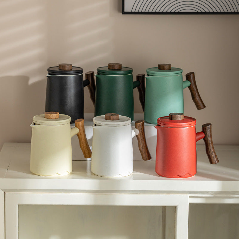 Ceramic Portable Express Cup Set - Multiple Colors & 450ml Capacity