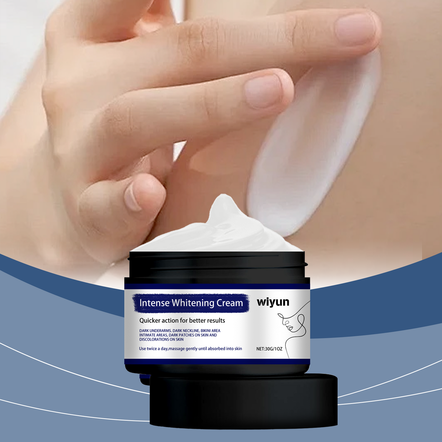 Brightening Body Cream for Dark Spots & Even Skin Tone - Multiple Sizes