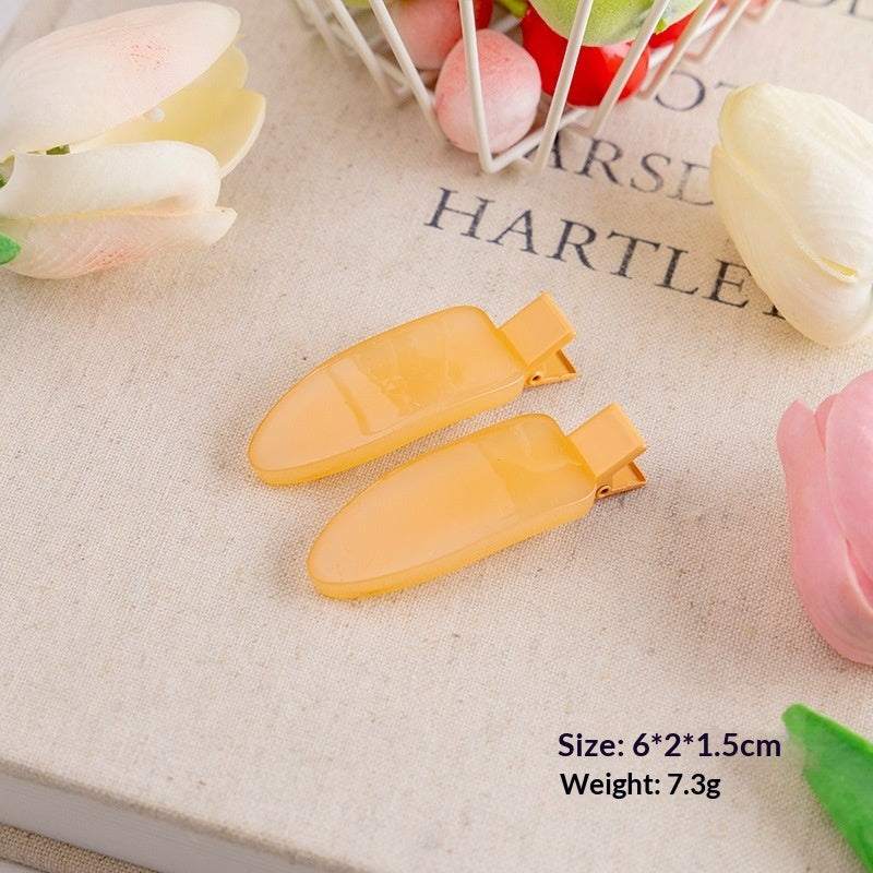 Colorful Ice Cream-Shaped Water Drop Hair Clip for Girls - Playful Hair Accessory