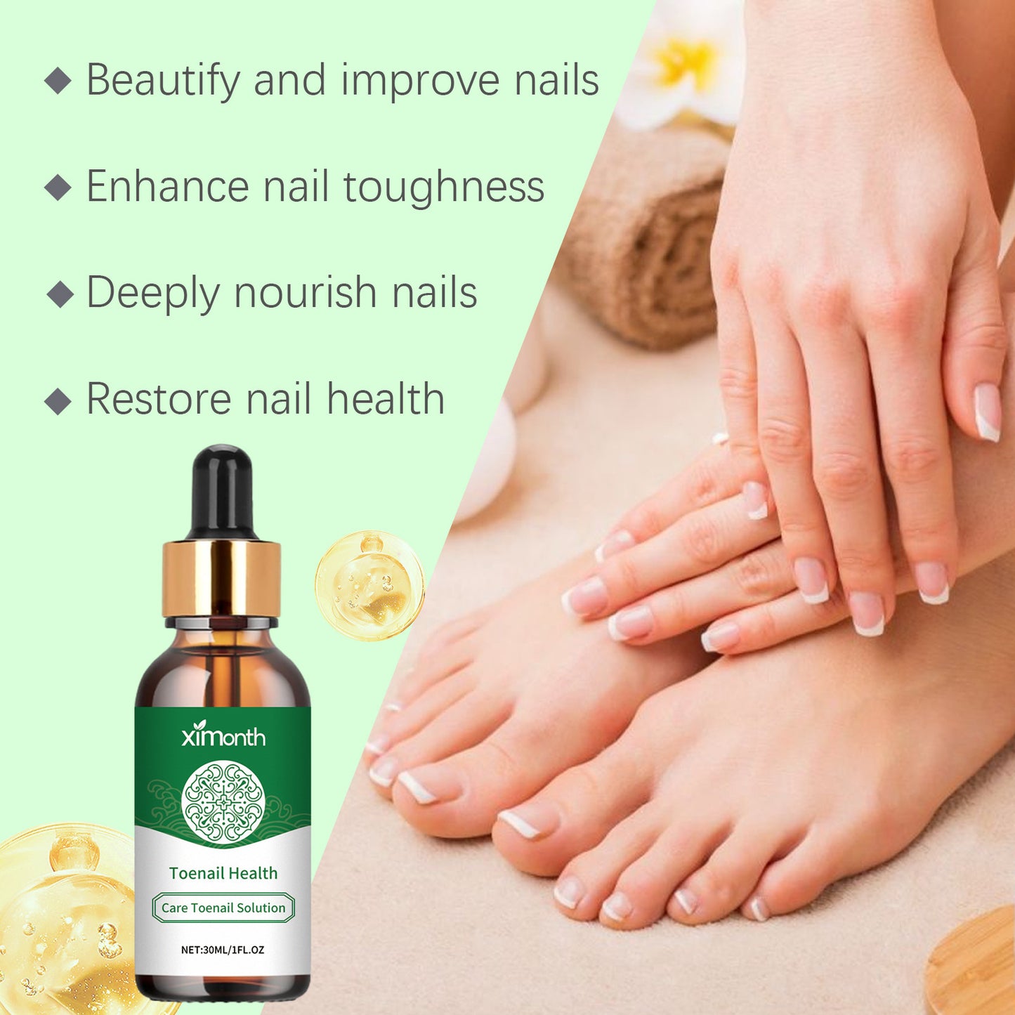 Onychomycosis Hand and Foot Nail Repair Essence - 30ml Skin Care Solution