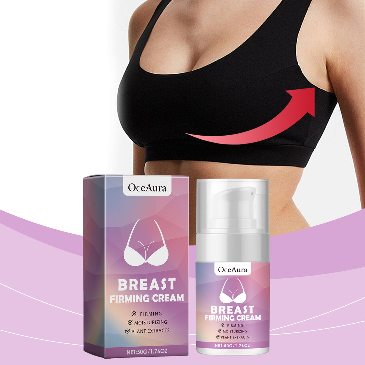 Breast Care Cream - Skin Massage & Nourishing, 50g