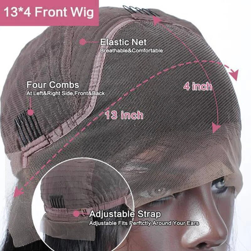 Body Wave 13x4 Lace Front Human Hair Wig - Highlight P4/27