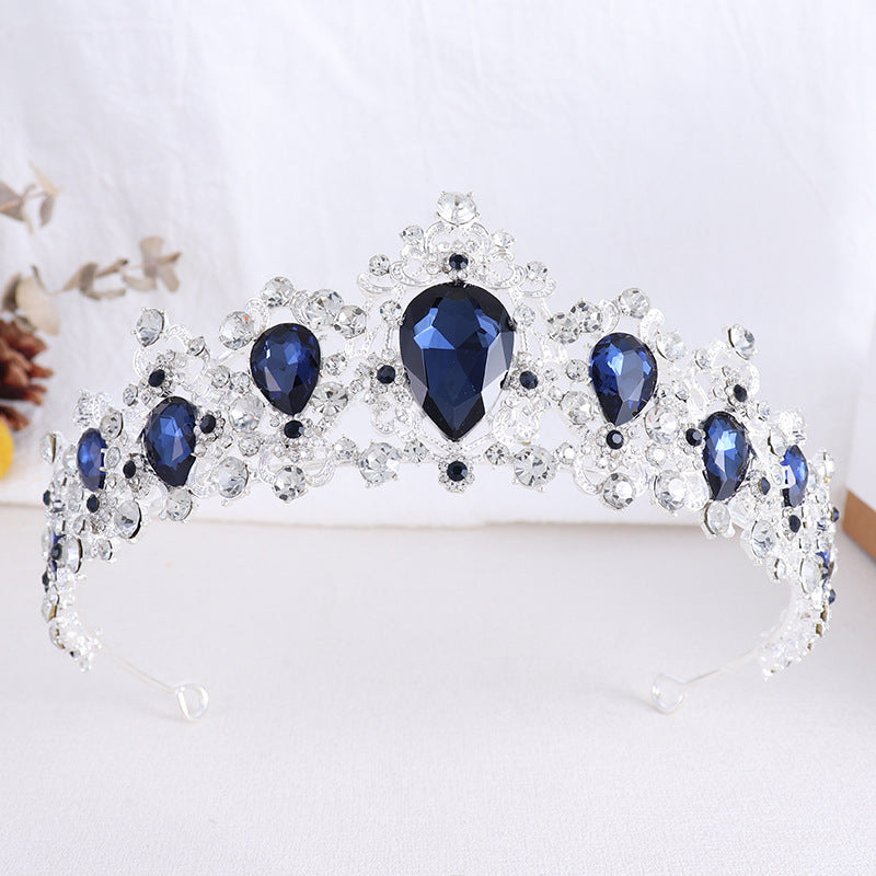 Baroque Rhinestone Bridal Crown