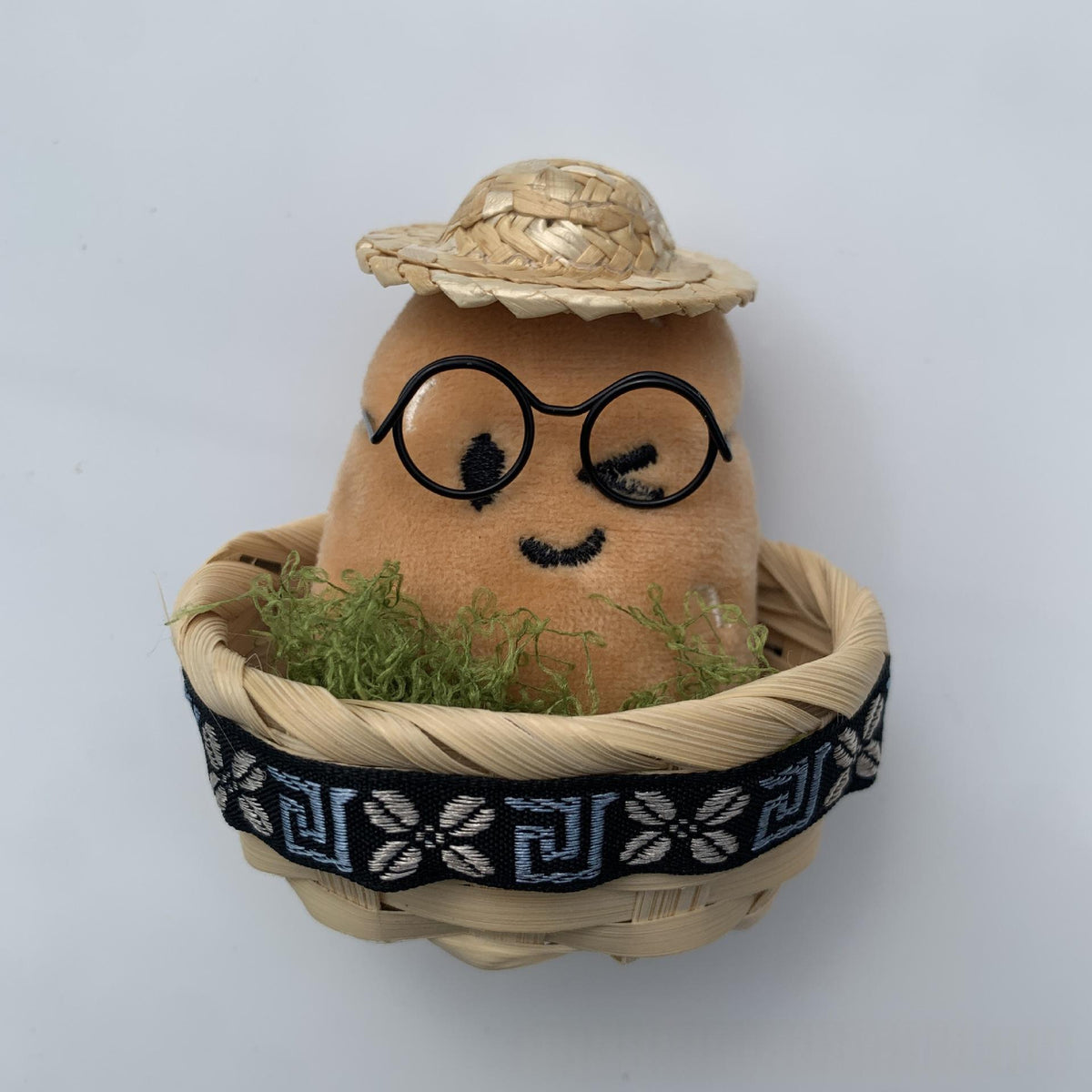 Handmade Potato-Shaped Magnetic Fridge Magnet - Souvenir Home Decor