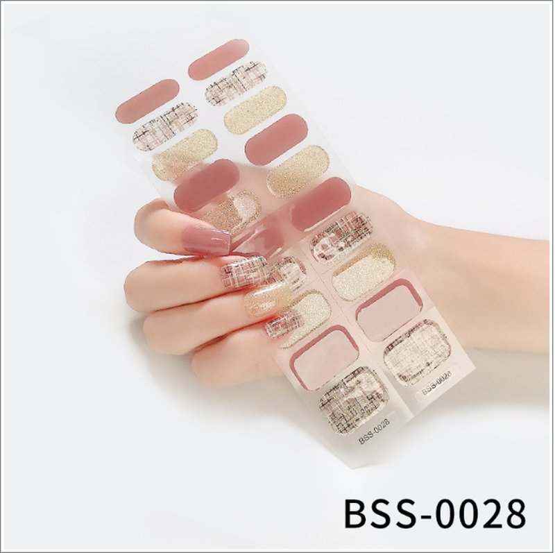 Gel Nail Stickers - Multiple Designs