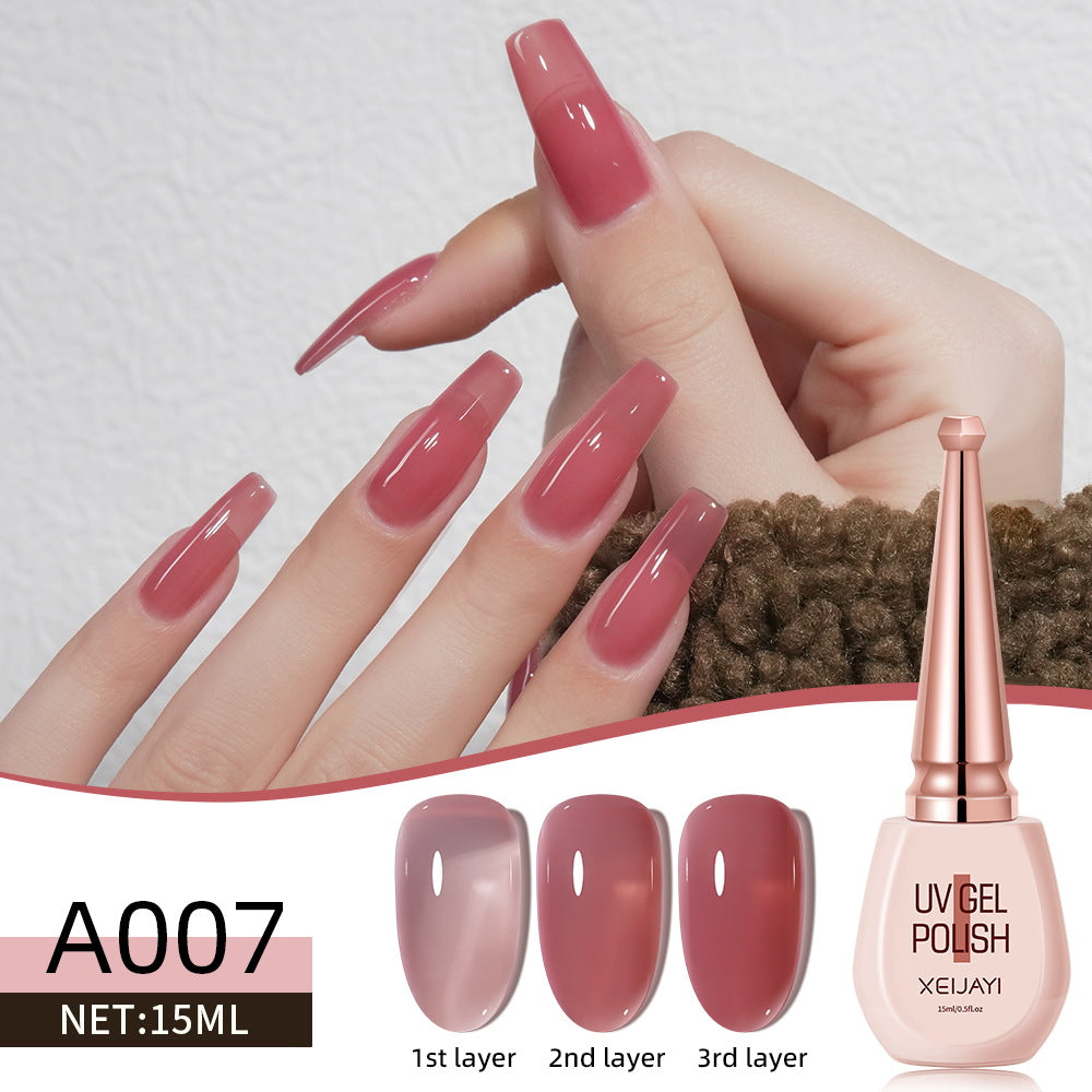 Transparent Jelly Ice Suit for Nail Art - Multiple Colors & Variants