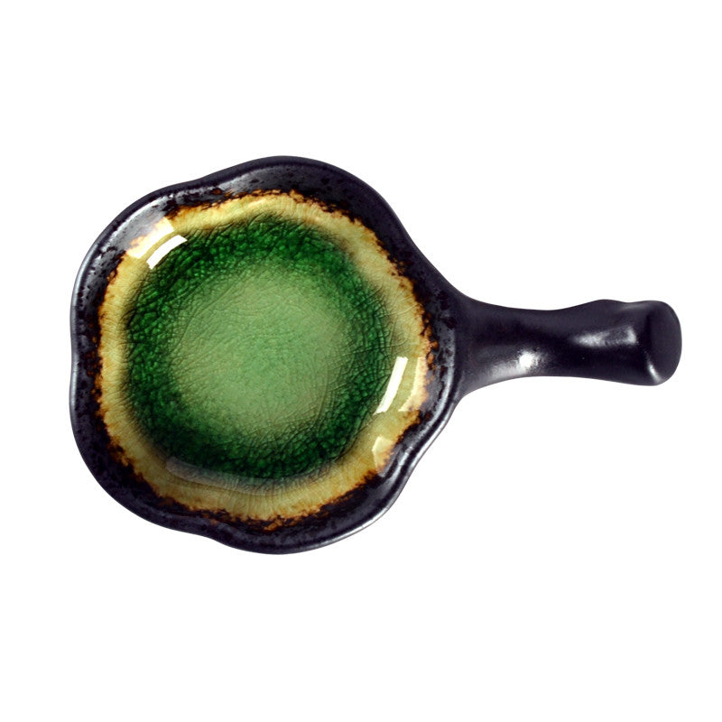 Japanese Chopstick Holder Saucer - Ceramic Tableware for Kitchen & Dining