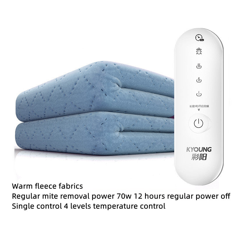 Electric Heating Blanket with Dual Control - Multiple Sizes & Styles