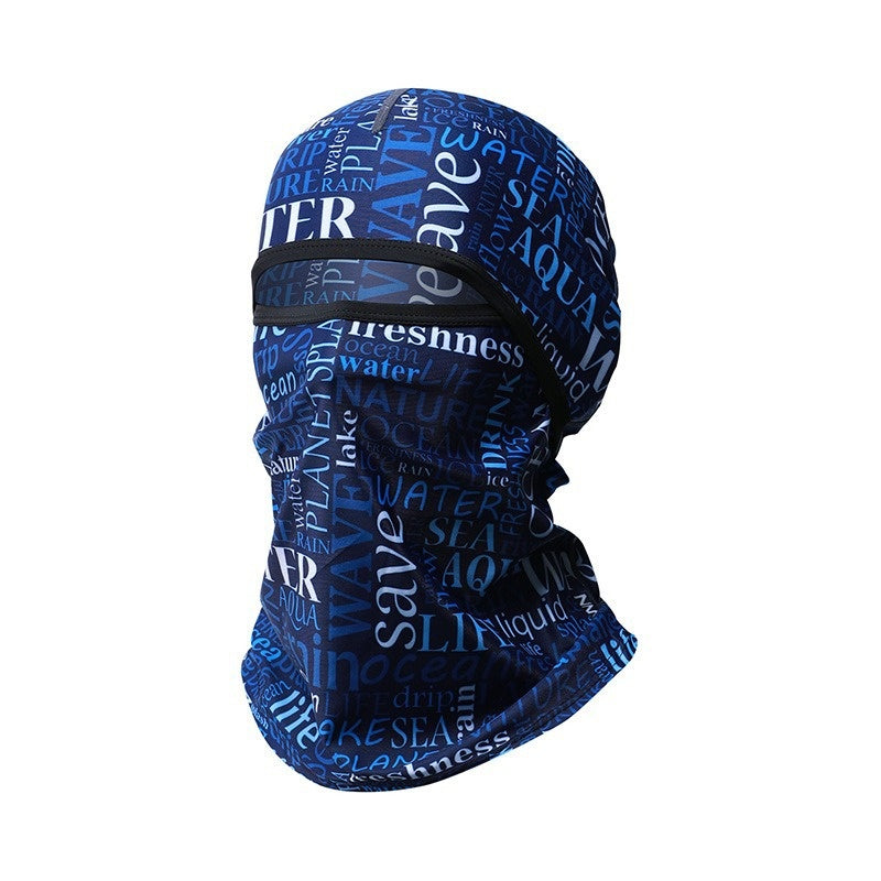 Full Face Sun Protection Mask - Lightweight Ice Silk Neck Gaiter Scarf