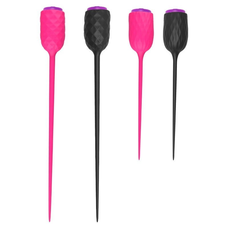 Electric Silicone Horse Eye Stick Massager for Men - Vibrator Egg Trainer
