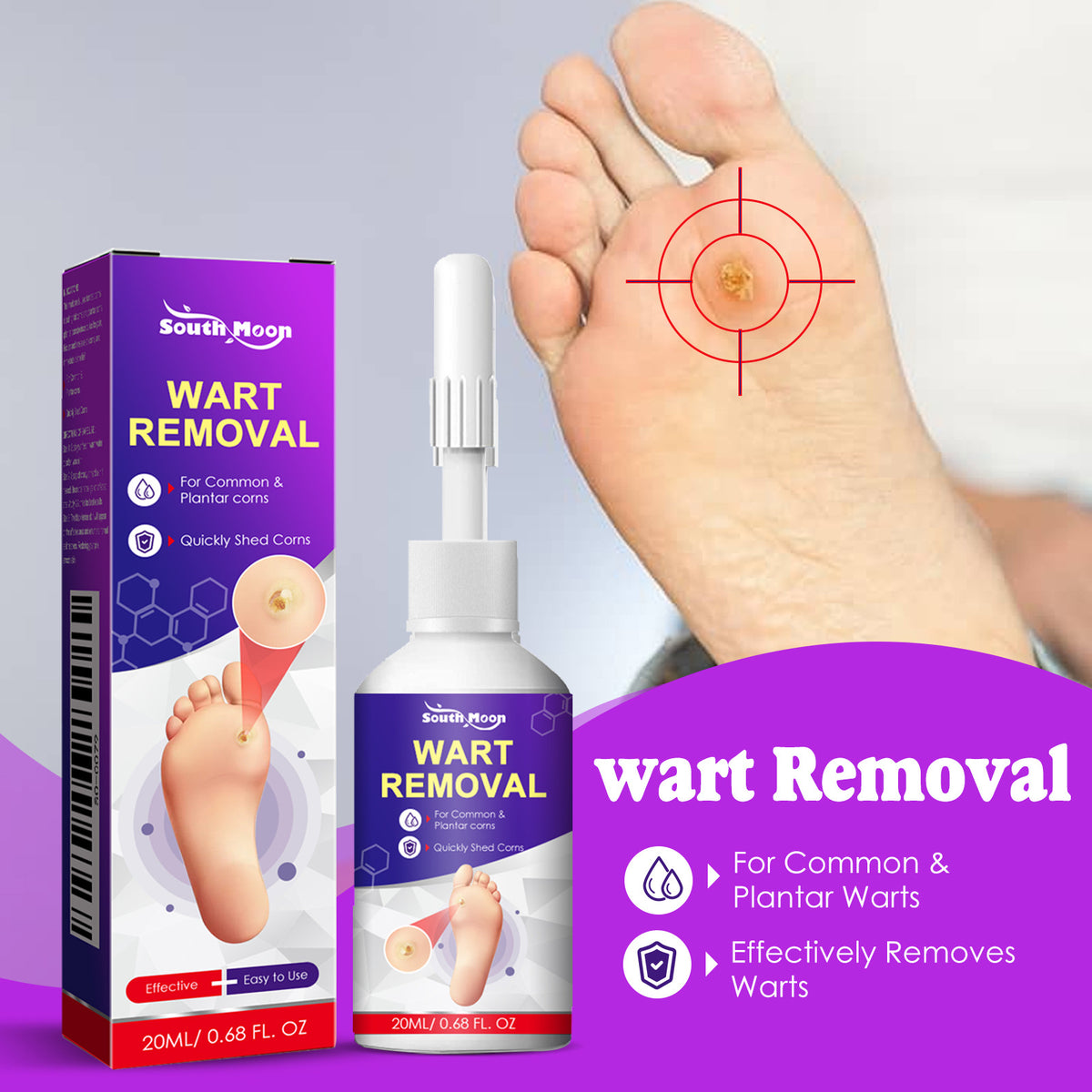 Foot Care Cream – Cleanses & Moisturizes Skin, 29g