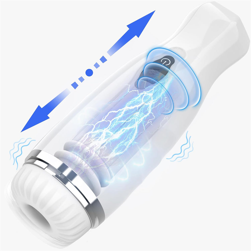 Electric Male Masturbator with Automatic Sucking & Thrusting
