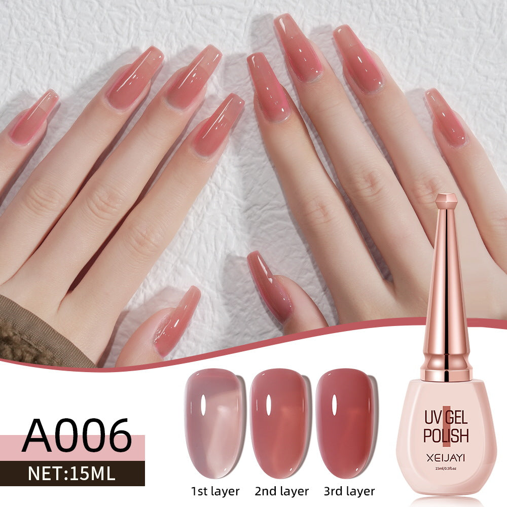 Transparent Jelly Ice Suit for Nail Art - Multiple Colors & Variants