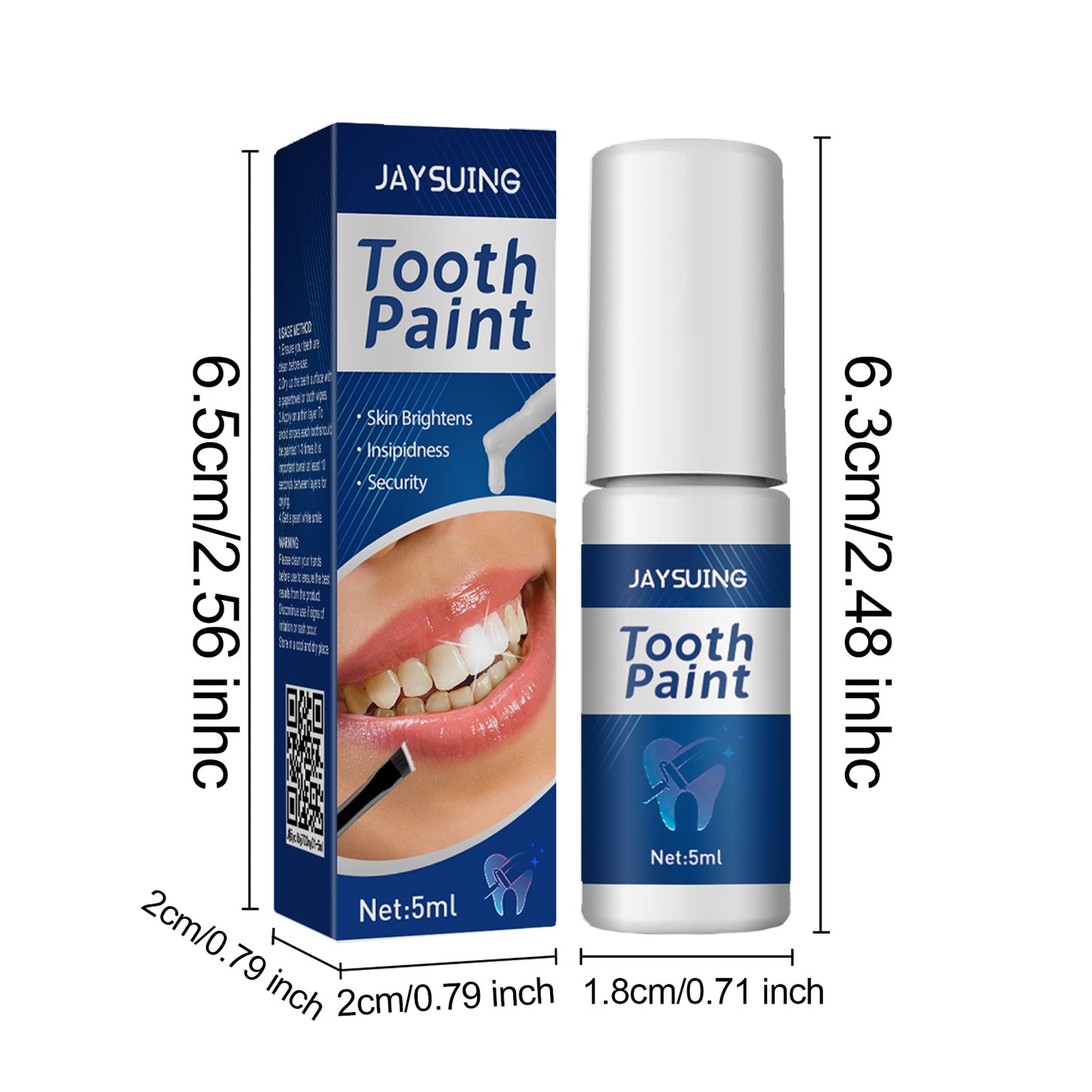Paint 5ml Instant Tooth Stain Remover & Brightener - 1 Box