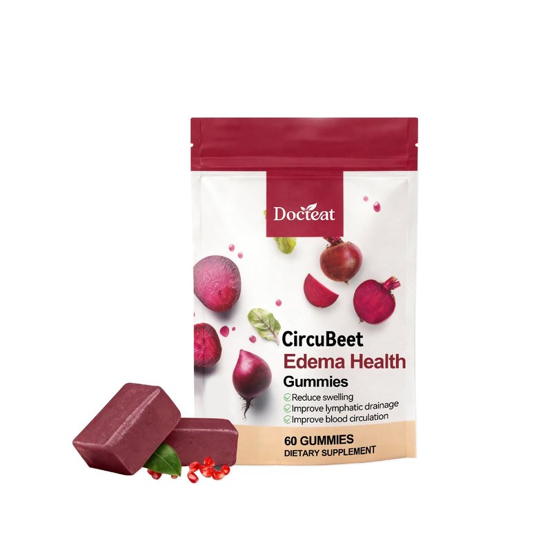 Beet Root Soft Candy Gummies – 60 Count