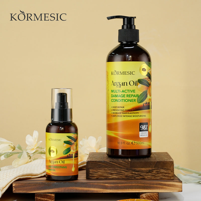 Moroccan Argan Oil Hair Treatment - Lightweight & Smooth