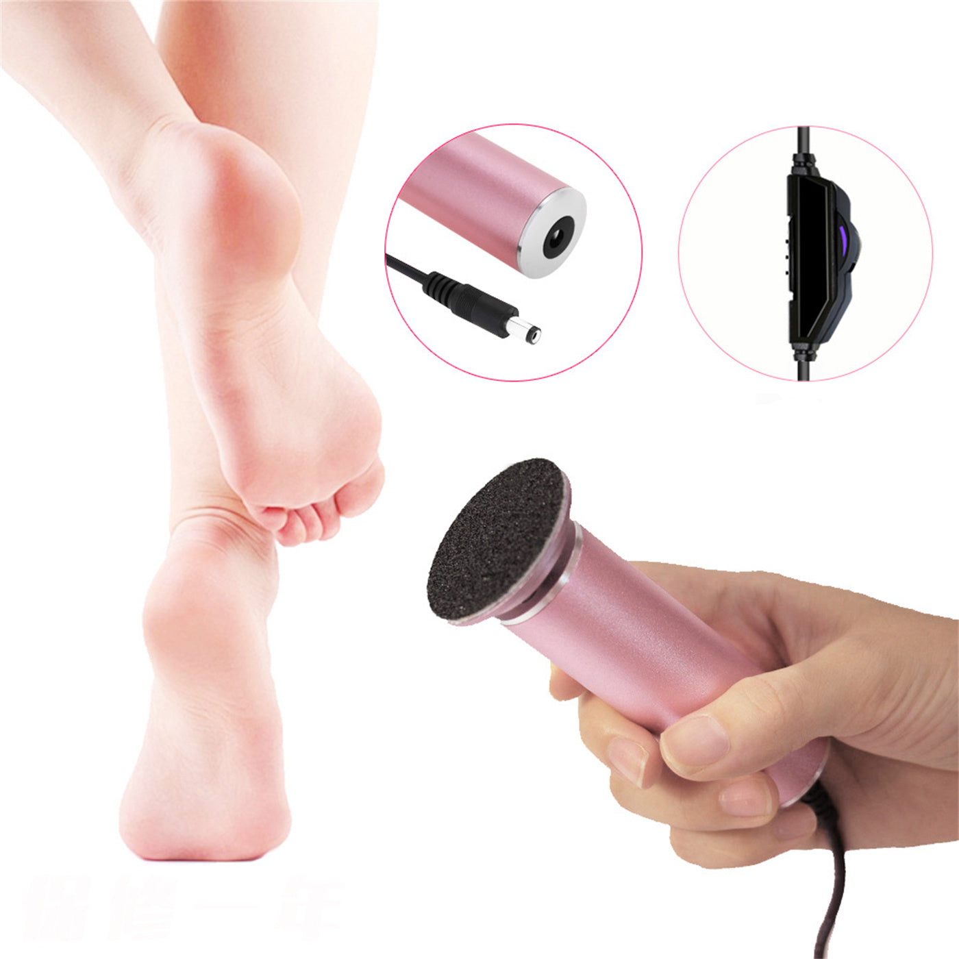 Electric Foot Grinder Pedicure Machine for Callus Removal & Exfoliation