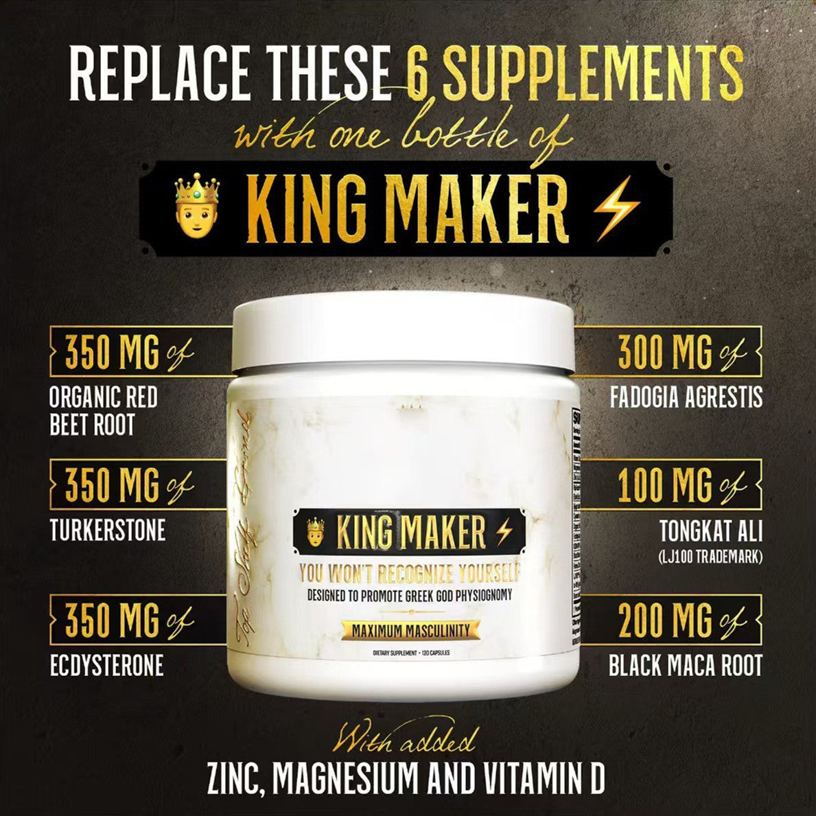 Maca Root Dietary Supplement Capsules 120-Count