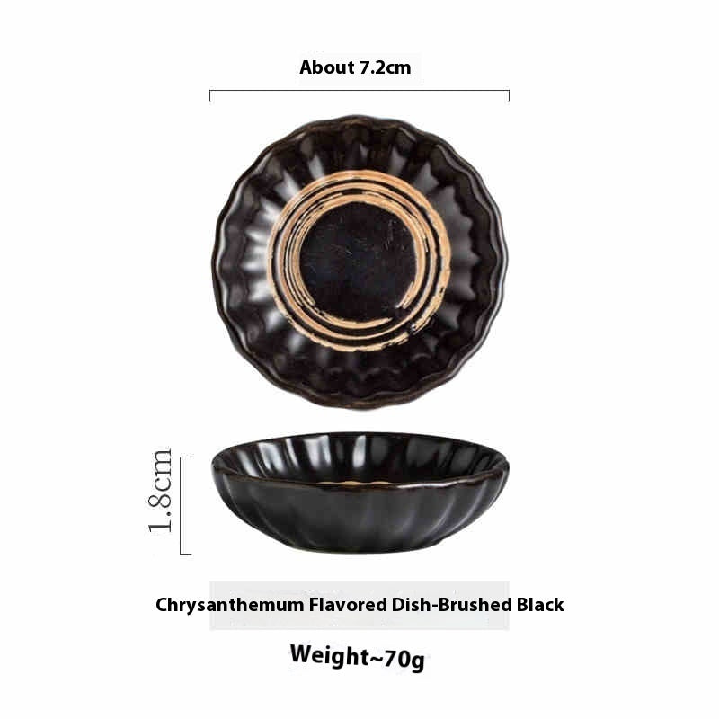 Porcelain Snack Dish 6 Inch for Home & Commercial Use Kitchenware