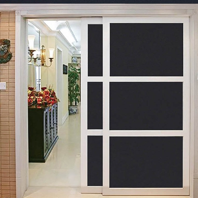 Black Heat-Insulating Window Film - Matte Black UV & Privacy Protector
