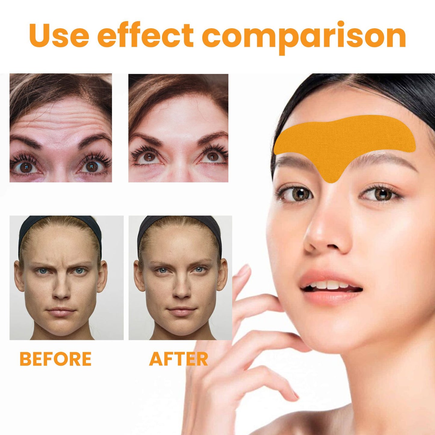 Forehead Wrinkle Patch - Anti-Aging Collagen Smoothing Treatment