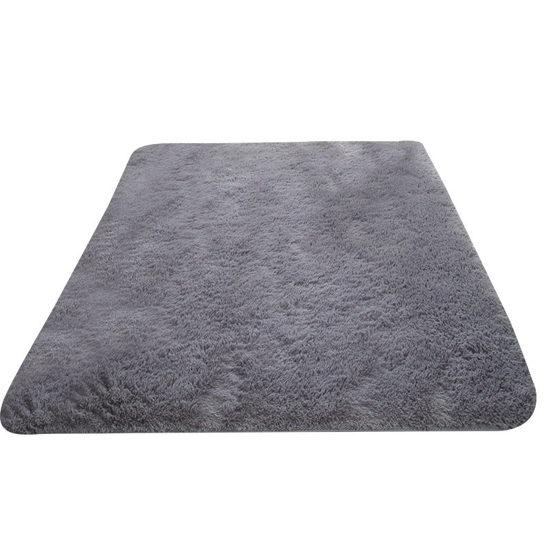 Nordic Style Silk Wool Carpet for Bedroom and Living Room - Soft, Plush, 120x160cm