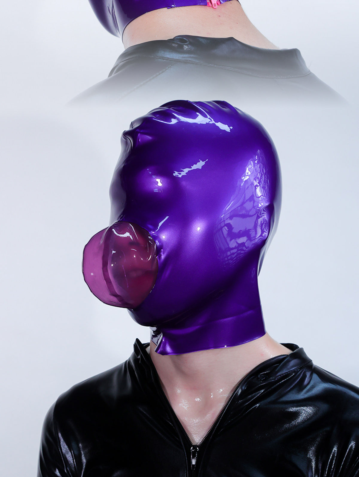 3D Purple Face Mask - Multiple Sizes