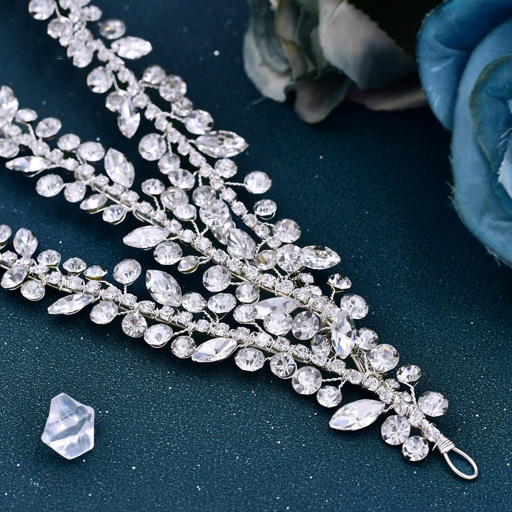 Rhinestone Headband - Handmade Performance Hair Accessory
