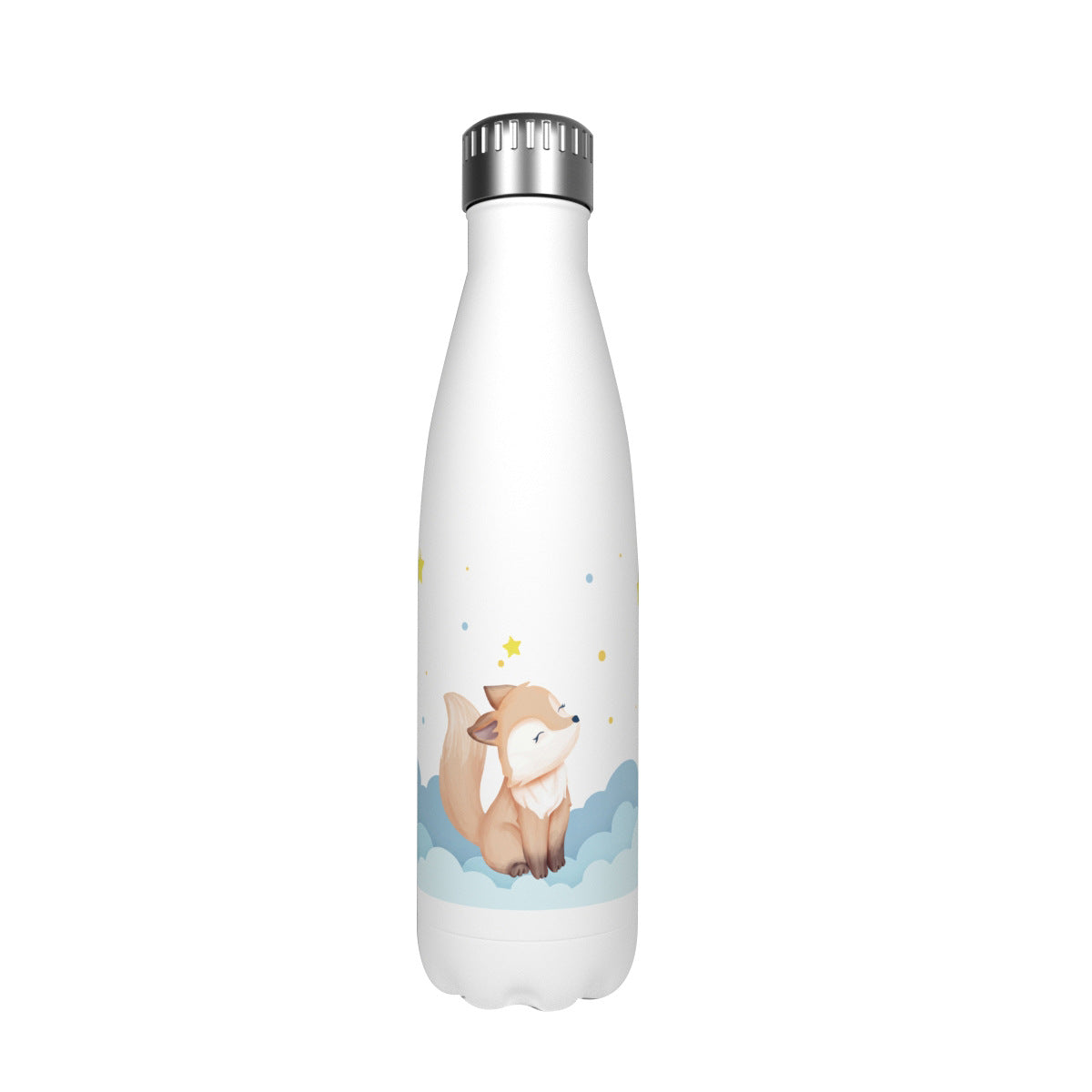 Cute Cartoon Stainless Steel Large Volume Bottle with Variety Designs