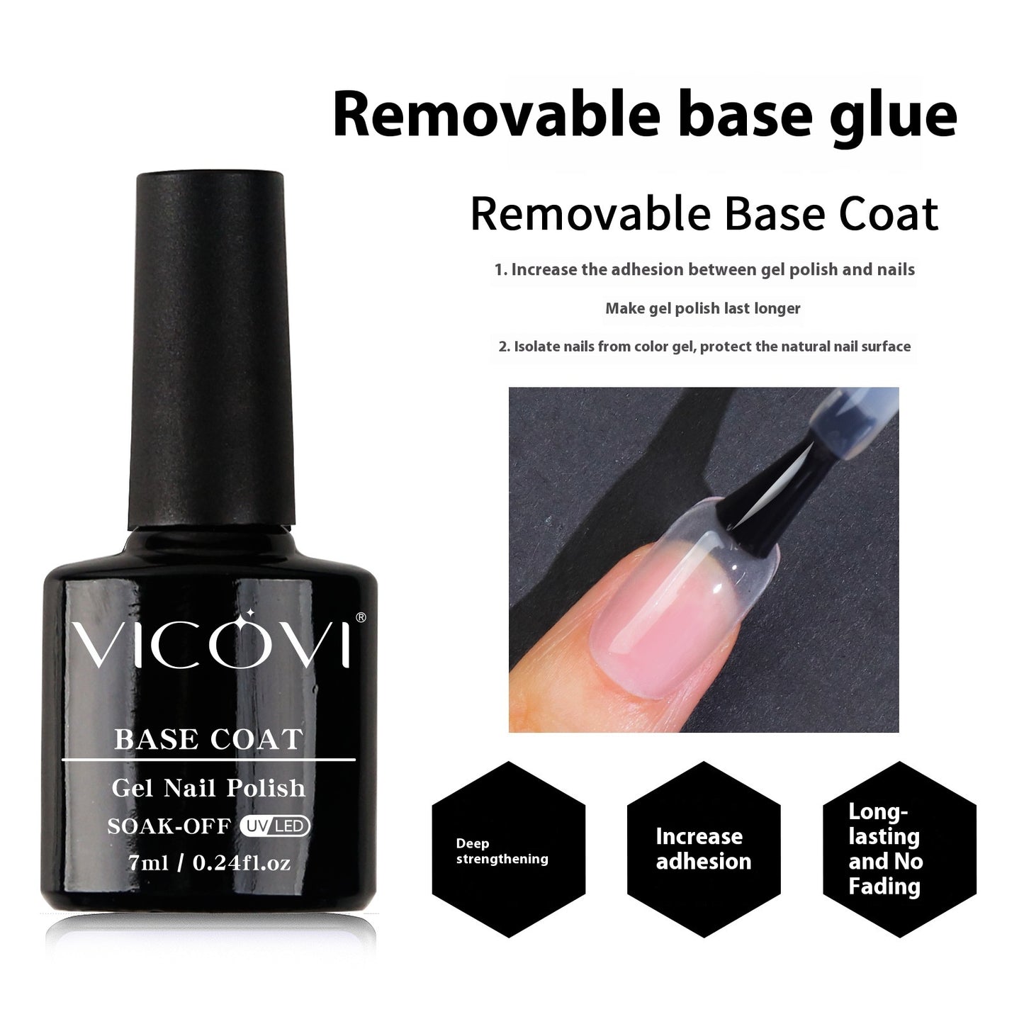 Nail Art Extension Glue 15ml Quick Adhesive for Nail Extensions - Multiple Colors