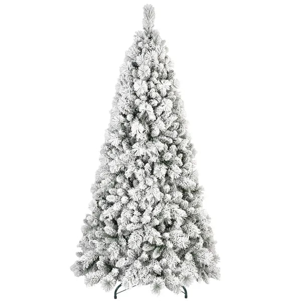 4ft Artificial Christmas Tree with Hinged Base - PVC Flock