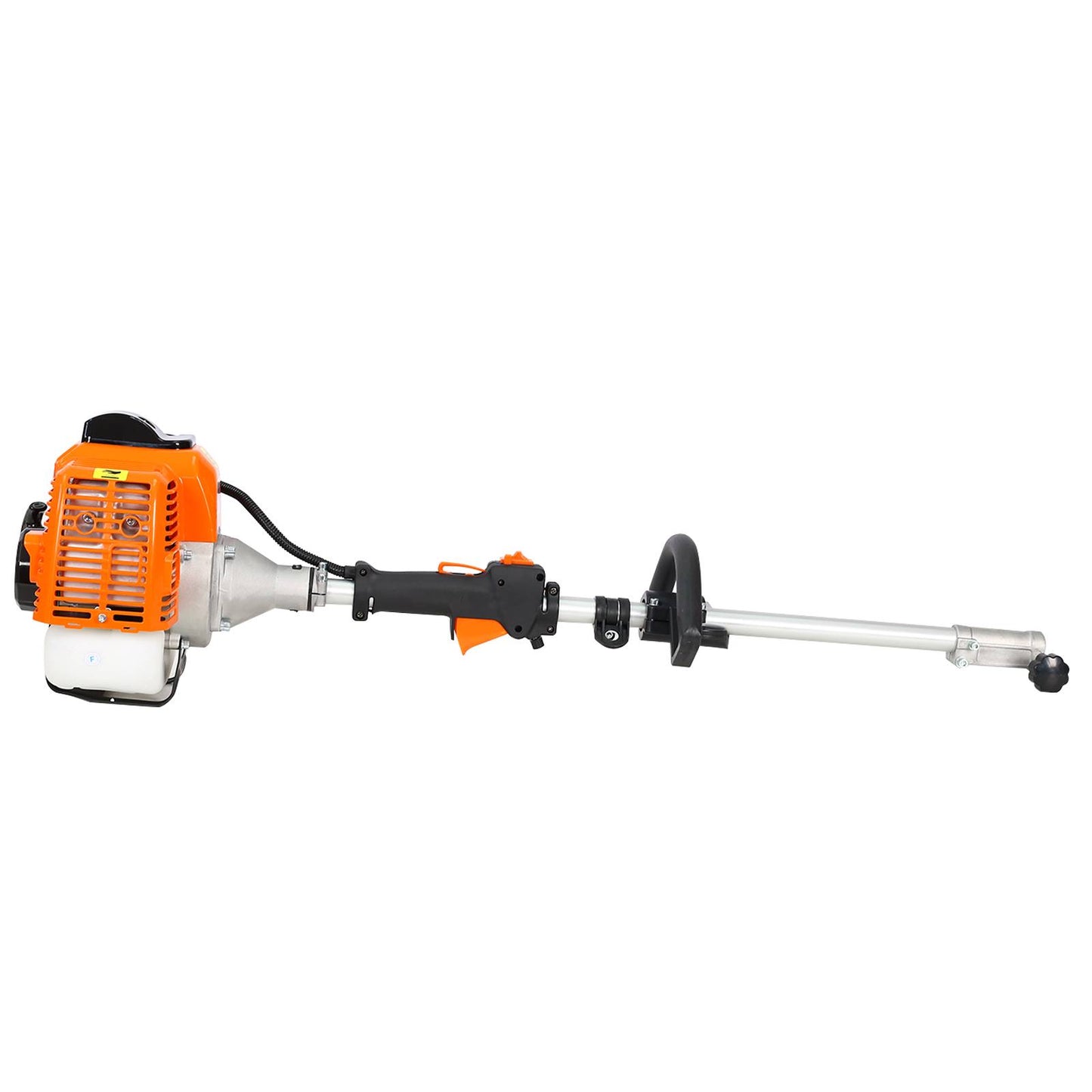 4-in-1 Gas Powered Multi-Functional Trimming Tool with Pole Saw, Hedge Trimmer & Brush Cutter