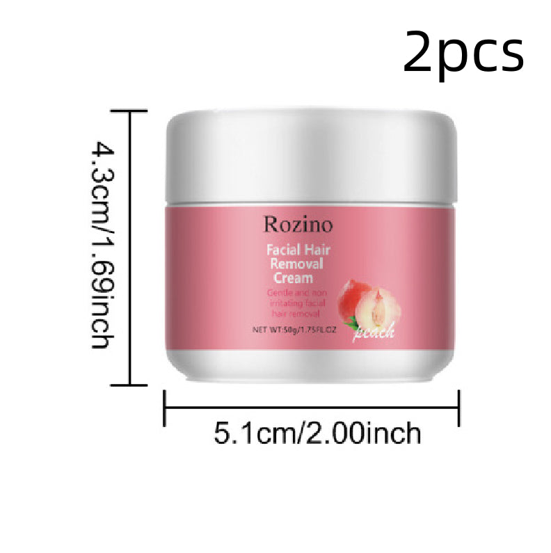 Mild Depilatory Cream for Gentle Lip Hair Removal - 50g, Multiple Quantities