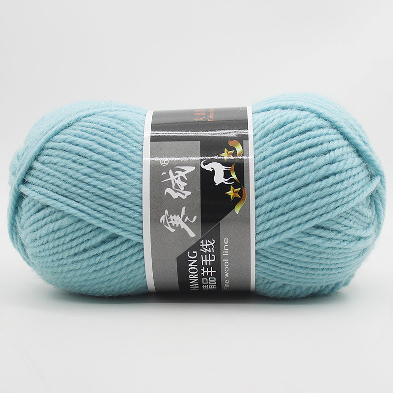 Thick Knitting Yarn Ball for Self-Woven Crafts - Cashmere Wool Material Kit
