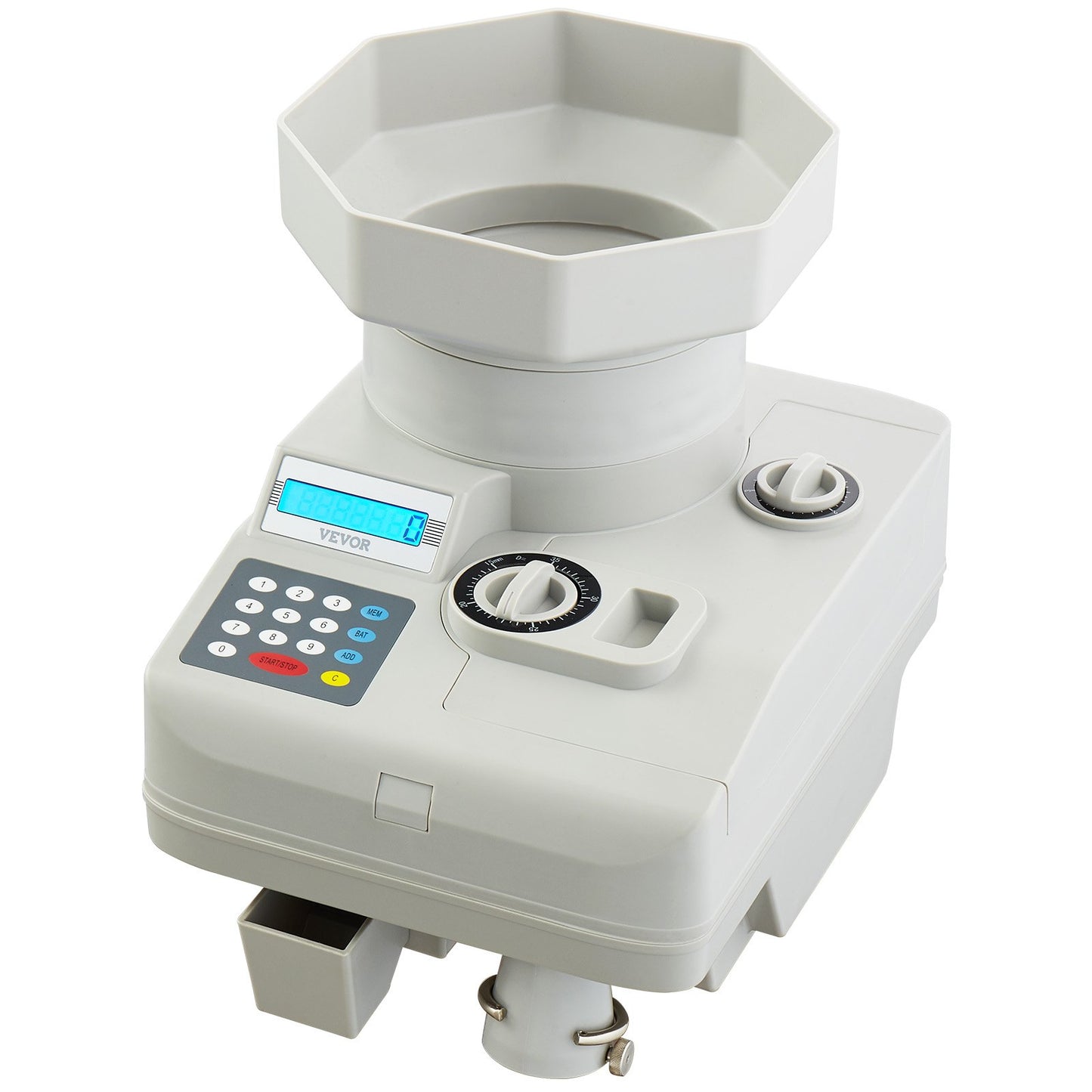 Heavy Duty Coin Counter - Automatic Coin Sorter for All Coins