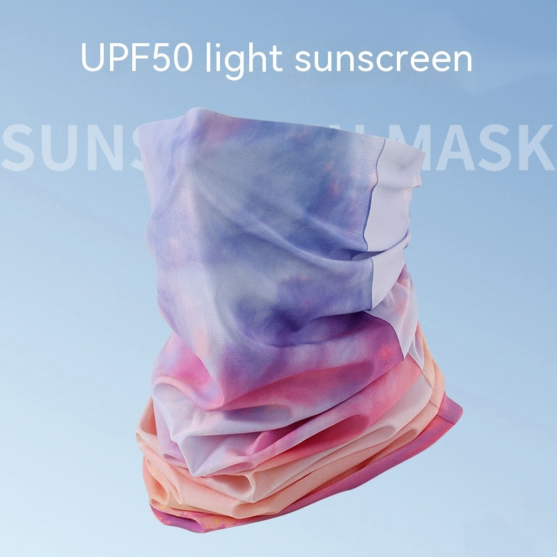 Quick-Drying Cycling Headband Mask with UV Protection
