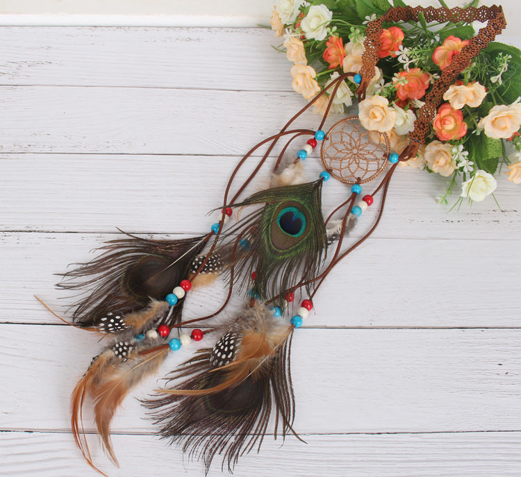 Dream Catcher Feather Headband Hair Accessory