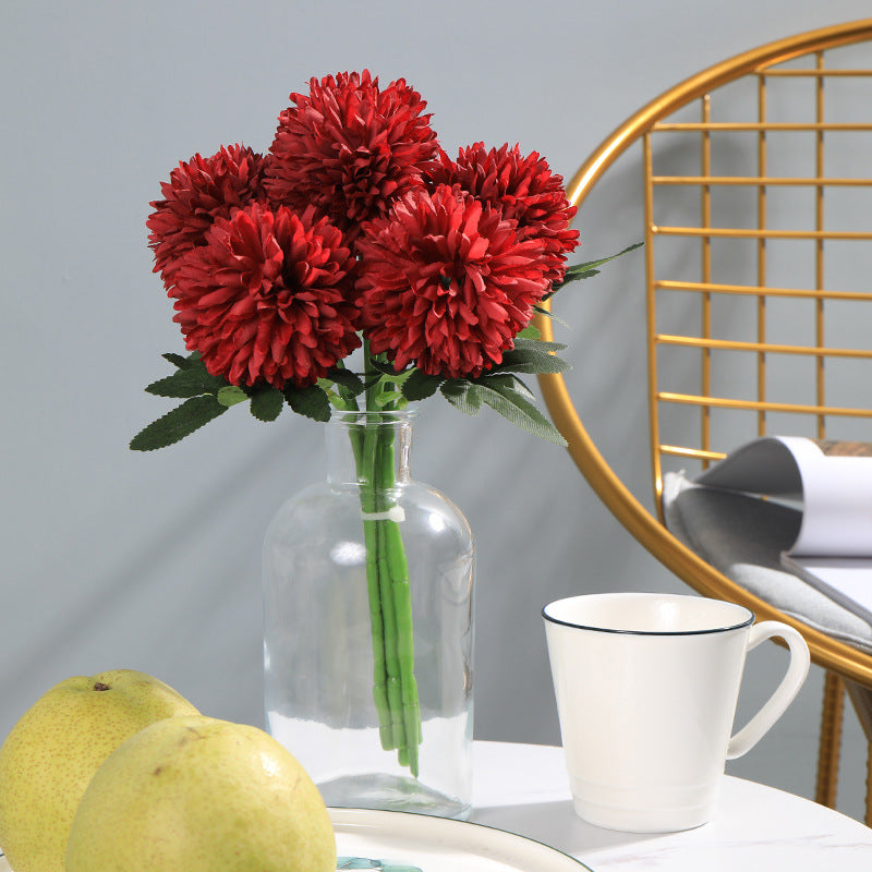 Artificial Flower Bouquet for Home & Garden - Handmade Silk Flowers in Multiple Colors