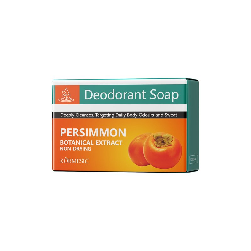 Persimmon Deodorant Cleansing Soap 100g Natural Body Wash