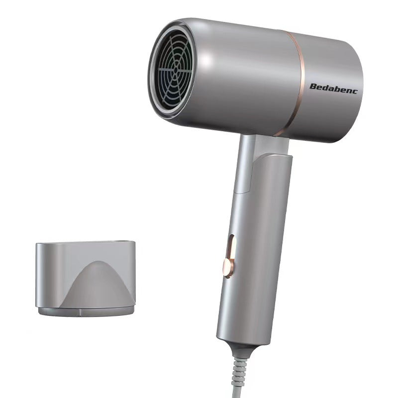 High Power Negative Ion Hair Dryer with Folding Handle and Multiple Settings